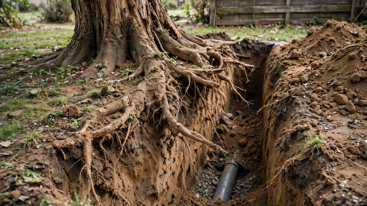Tree Roots in Sewer Lines