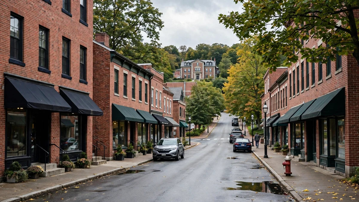 Waterville, Maine street scene