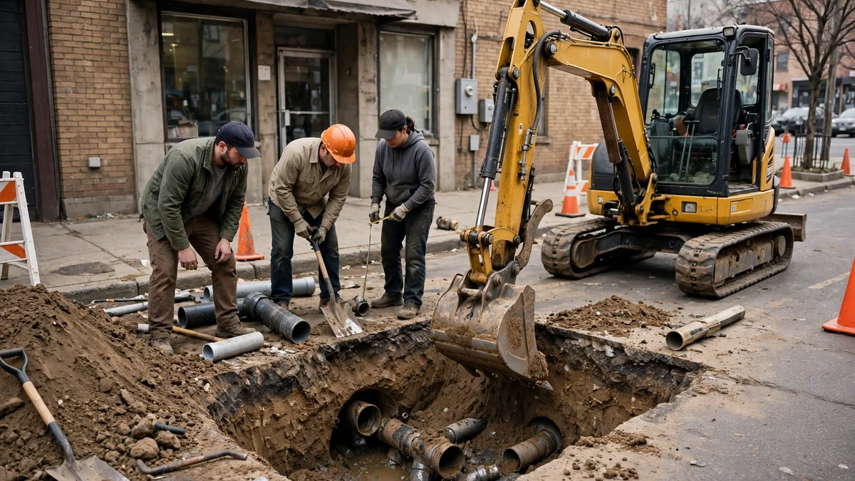 Commercial Sewer Line Services in Maine