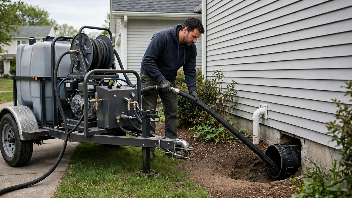 Hydro Jetting Services in Maine