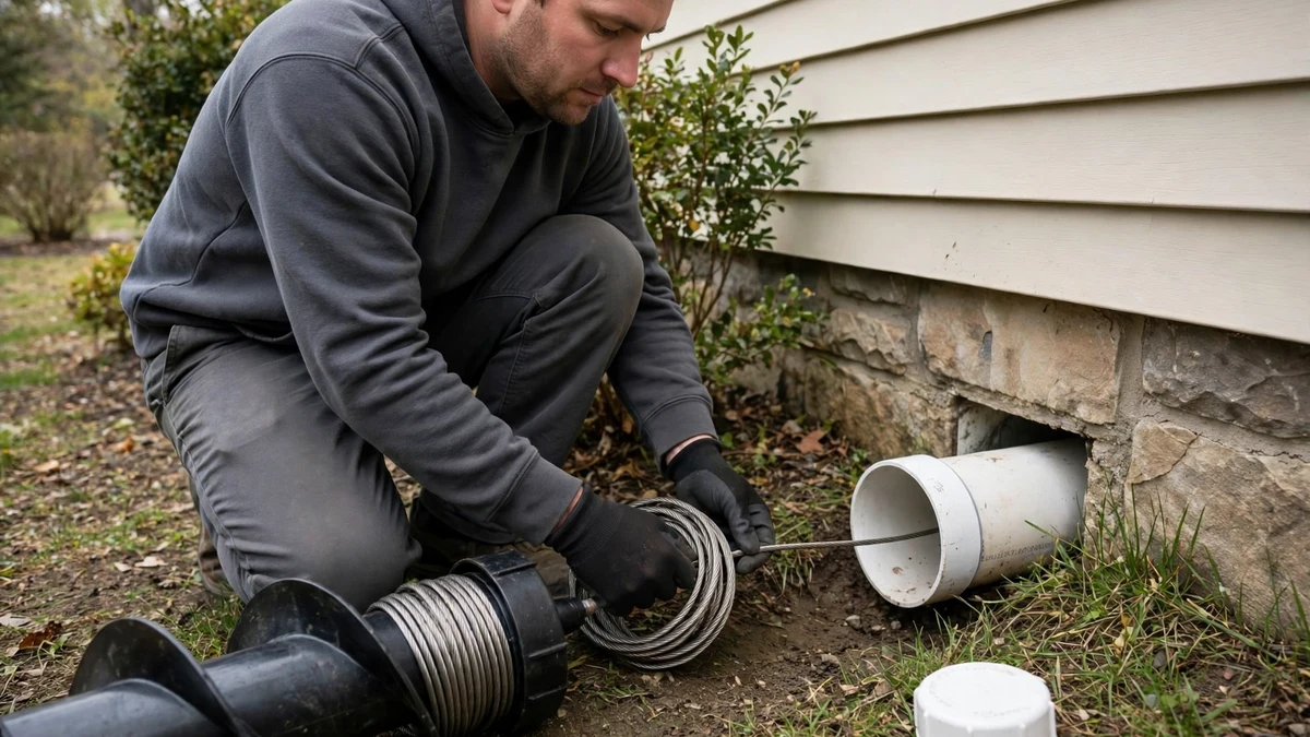 Sewer Line Cleaning in Maine